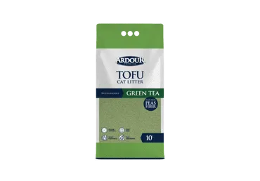 Tofu kačių kraikas ARDOUR Green tea, 5,8 kg