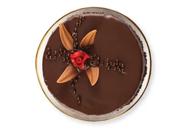 Tortas JUODOJI ROŽĖ, mažas, 1 kg