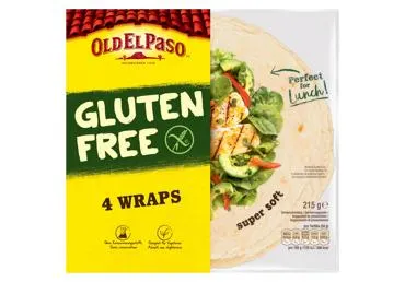 Tortilijos be gliuteno OLD EL PASO, 216 g