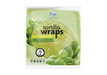 Tortilijos DIJO su špinatais, 250 g