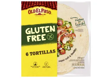 Tortiljas OLD EL PASO bez glutēna 216g