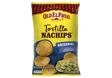Bezglutēna čipsi OLD EL PASO oriģinālie 185g