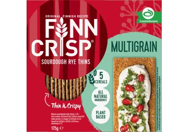 Traškios įvairių grūdų duonelės FINN CRISP MULTIGRAIN, 175 g