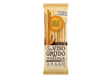 Grissini ar pilngraudu miltiem SAULES GRAUDI 125g