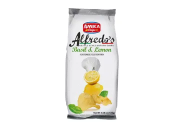 Čipsi ALFREDO'S citronu bazilika 130g