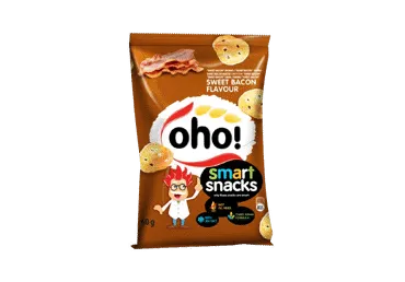 Traškučiai OHO!, bekono skonio, 60 g