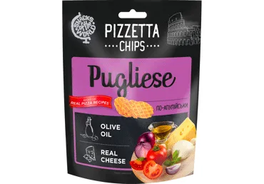 Uzkodas PIZZETTA Chips Pugliese 70g