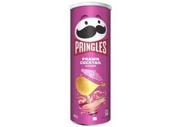 Traškučiai PRINGLES, krevečių skonio, 165 g