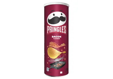 Traškučiai PRINGLES, šoninės skonio, 165 g