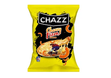 Traškūs kukurūzai CHAZZ, picos skonio, 100 g