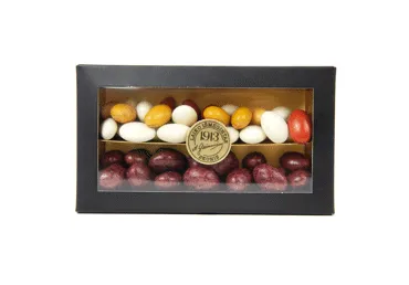 Traškūs migdolai RŪTA su RUBY šokoladu ir juod. serbentais, 200 g