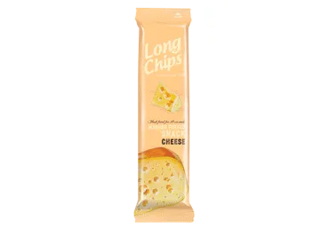 Traškus užkandis LONG CHIPS, sūrio skonio, 75 g