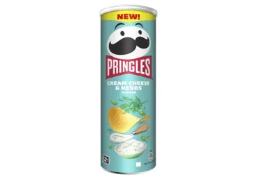 Sāļā uzkoda PRINGLES krēmsiers un zaļumi 165g