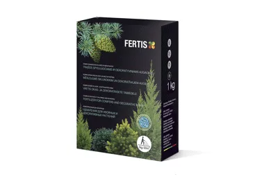Trąšos Spygliuočiams ir dekoratyviniams augalams FERTIS, 1kg