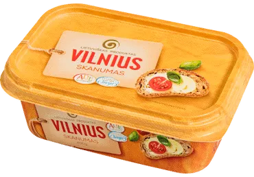 Trijų ketvirčių rieb. margarinas VILNIUS SKANUMAS, 60% rieb., 400 g