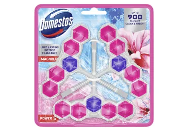 Tual. gaiv. ir valiklis DOMESTOS POWER 5 MAGNOLIA, 3 x 50 g, 150 g