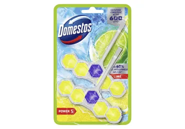 Tual. gaiviklis ir valiklis DOMESTOS POWER 5 LIME, 2 x 50 g, 100 g