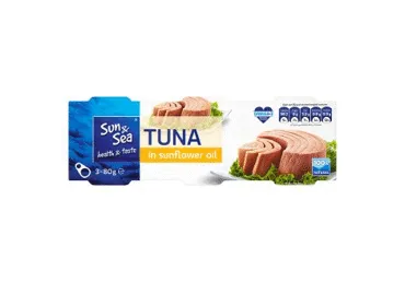 Tunai SUN&SEA saulėgrąžų aliejuje, 240 g