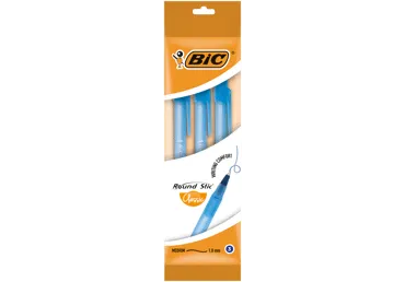 Tušinukai BIC ROUND STIC, mėlyni, 3 vnt., 3 vnt.