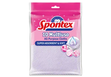 Universaliosios šluostės SPONTEX MULTIUSO, 10 vnt., 10 vnt.