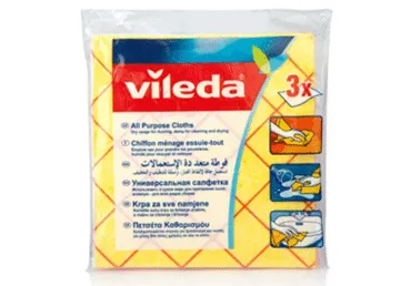 Universaliosios šluostės VILEDA, 3 vnt.