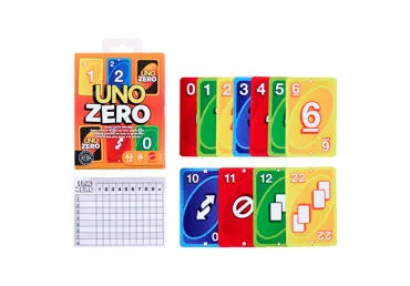 Spēļu kartis UNO Zero
