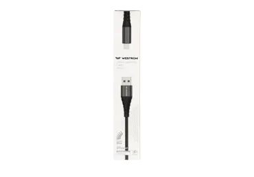 Laidas WESTROM, USB-A to Lightning, 1 vnt.