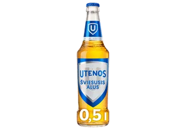 UTENOS alus, 5 %, 0,568 l x 4 vnt.