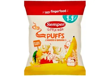 Užkandis su mangais SEMPER nuo 12 mėn, 18 g