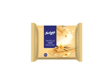 Vafliai SELGA su vanilės skonio įdaru, 180 g