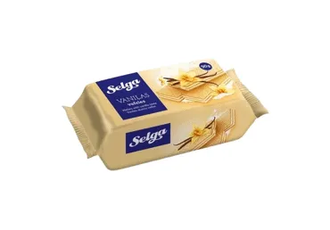 Vanilės skonio vafliai SELGA, 90 g