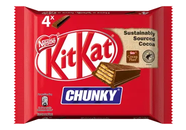 Vaflinis batonėlis KITKAT CHUNKY, 160 g