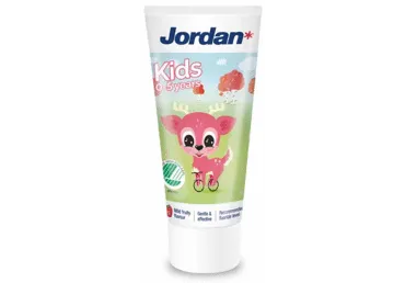 Vaikiška dantų pasta JORDAN vaisių skonio,0-5 metai, 50 ml
