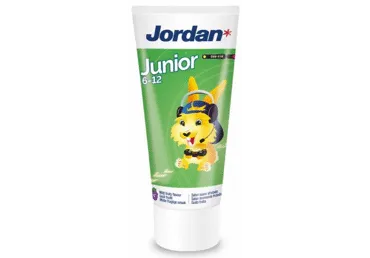 Vaikiška dantų pasta JORDAN vaisių skonio,6-12 metų, 50 ml