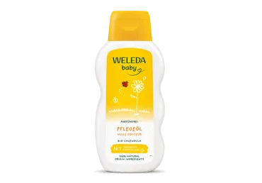 Vaikiškas kūno aliejus WELEDA su medetkomis, 200 ml