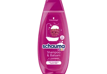 Vaikiškas plaukų šampūnas ir balzamas SCHAUMA KIDS, 400 ml