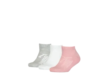 Vaikiškos pusilgės kojinės PUMA, 3 poros, 3 spalvos, 31-34 d., 3 vnt.