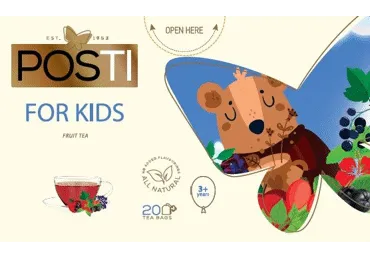 Vaisinė arbata POSTI PREMIUM KIDS, 40 g