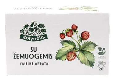 Vaisinė arbata su žemuogėmis ŽOLYNĖLIS VASAROS SKONIS, 50 g