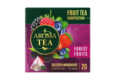 Vaisinė miško uogų arbata AROMA TEA, 40 g