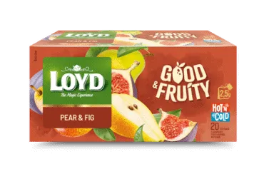 Vaisinės arbatos gėrimas LOYD, kriaušių ir figų skonio, 50 g