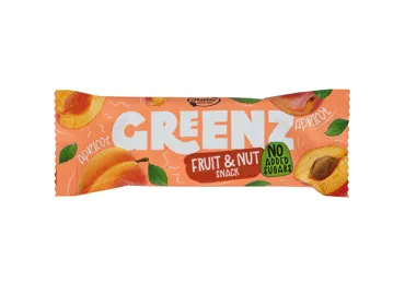 Vaisių ir riešutų užkandis GREENZ, abrikosų skonio, 30 g