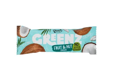 Vaisių ir riešutų užkandis GREENZ, kokosų skonio, 30 g