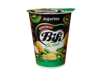 Jogurtas BIFI ACTIVE, su kivi ir kriaušėmis, 2%, 360 g