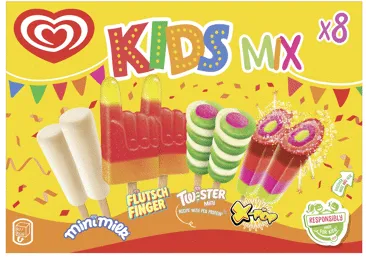 Saldējums Kids ALGIDA 8x45g
