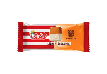 Valgomieji ledai KAR KAR X GAIDELIS su sausainiais, 52 g