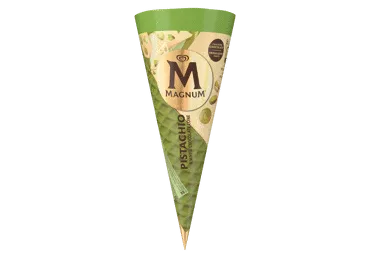 Valgomieji ledai MAGNUM, pistacijų ir šokolado skonio, 82 g