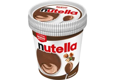 Valgomieji ledai NUTELLA, riešutų, kakavos skonio, 230 g