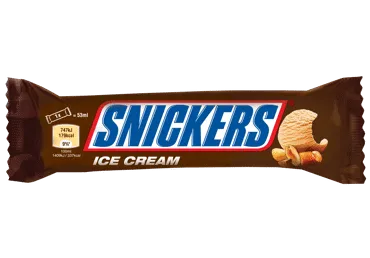 Saldējuma batoniņš SNICKERS 48g