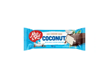 Saldējums MIO&RIO kokosriekstu ar kakao glazūru 46g